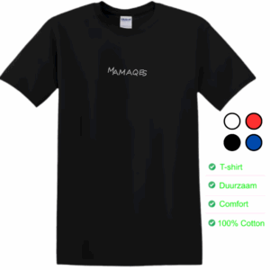 Mamaqes - Your Choice T-shirt Stedmen - Black